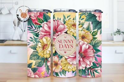 Tropical Best Mom 20 oz Skinny Tumbler Sublimation Design, Mother's Day Tumbler Wrap, Mom Tumbler Wrap, Best Mom PNG Sublimation Rabbitmakies 