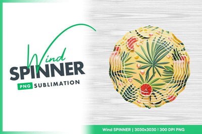 Tropical Cocktail Composition with Fruit Slices Palm Leaves and Yellow Background Sublimation Regulrcrative 