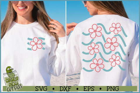 Tropical Flowers SVG File SVG Crunchy Pickle 