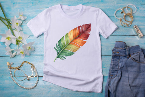 Tropical Leaves PNG, Watercolor Tropical Leaf Clipart Bundle, Greenery Clipart, Leaves Border, Foliage, Summer, Digital Download Sublimation FloridPrintables 