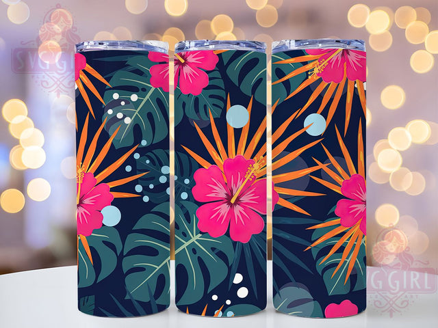 Tropical Monstera Plant Tumbler, Indoor Plants Wrap, Tropical Leaf Mug Design, Sublimation Wrap, Botanical Drinkware, Plant Lover Gift, Green Aesthetic Cup Sublimation SvggirlplusArt 