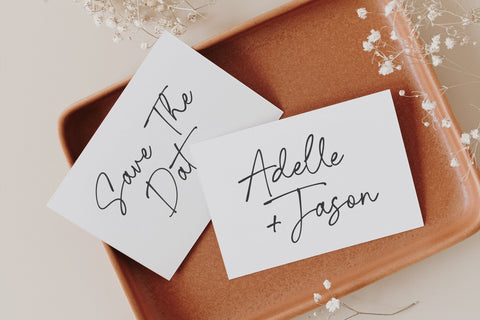 Tropical Paradise - Modern Handwriting Script Font Font Timur type 