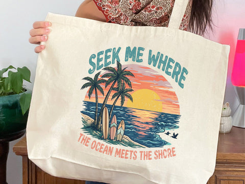 Tropical Sunset Surf Beach PNG SVG DesignDestine 