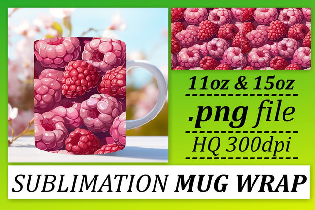 Tropical Twist Mug Design: Colorful Fruit Charm Sublimation afrosvg 