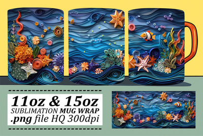 Tropical Vibes Mug Sublimation Design Sublimation afrosvg 