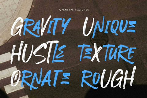 Troughline - Freestyle Brush Font Font Arterfak Project 