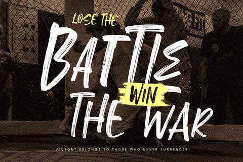 Troughline - Freestyle Brush Font Font Arterfak Project 