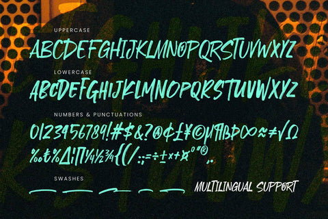 Troughline - Freestyle Brush Font Font Arterfak Project 