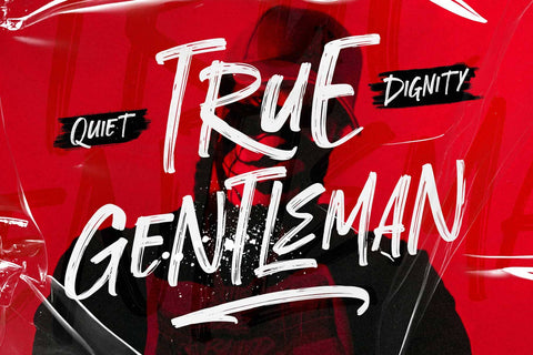 Troughline - Freestyle Brush Font Font Arterfak Project 