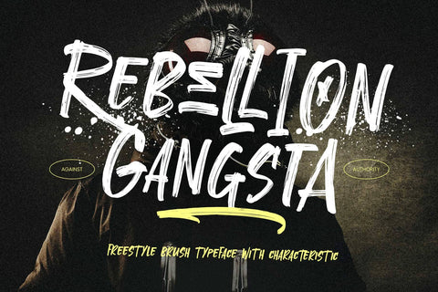 Troughline - Freestyle Brush Font Font Arterfak Project 