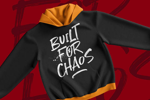 Troughline - Freestyle Brush Font Font Arterfak Project 