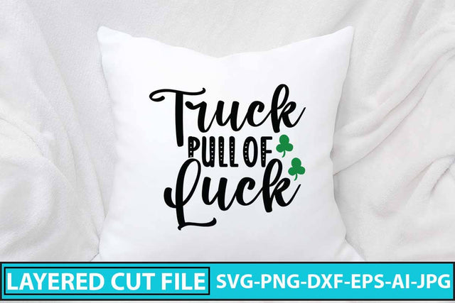 Truck Pull of Luck SVG Design SVG Syaman 