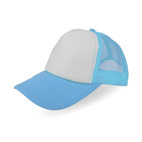 Trucker Hat - Blue & White (One Size Fits All) Physical DIY Craft Warehouse 