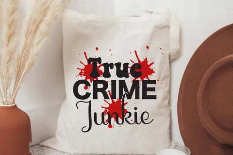 True crime junkie PNG, digital download, True crime mom sublimation transfer, Crime show PNG file Sublimation Jagonath Roy 