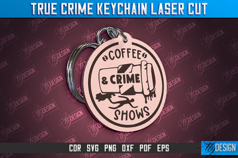 True Crime Keychain Bundle | Criminal Show | Detective | CNC File SVG Fly Design 
