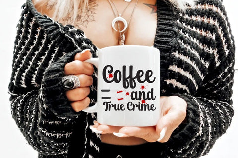 True Crime Sublimation | Coffee & True Crime Sublimation | Halloween sublimation | Downloadable Files Sublimation Jagonath Roy 