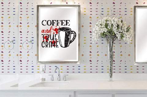 True Crime Sublimation | Coffee & True Crime Sublimation | Halloween sublimation | Downloadable Files Sublimation Jagonath Roy 