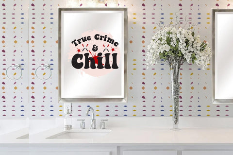 True Crimes And Chill Png, Skeleton Hoodie Png, Halloween Png, Spooky Png, Cute Trendy Artsy Design for Graphic Tee Shirts Sublimation Jagonath Roy 