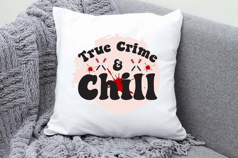 True Crimes And Chill Png, Skeleton Hoodie Png, Halloween Png, Spooky Png, Cute Trendy Artsy Design for Graphic Tee Shirts Sublimation Jagonath Roy 