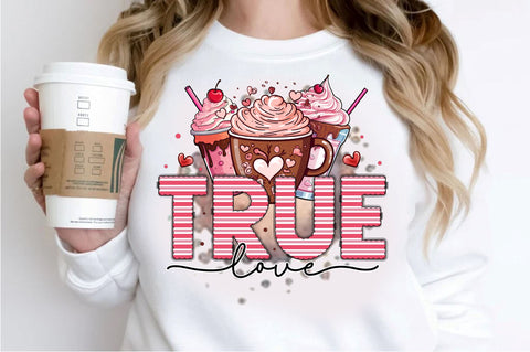 True love PNG Design Sublimation Regulrcrative 