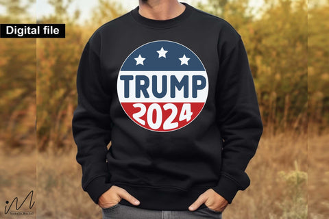 Trump 2024 round sign svg, Trump t-shirt, Trump and flag, Trump president, Trump cut files,Trump again svg, USA Flag svg, Donald trump svg,Trump cut files,Trump Cricut SVG Isabella Machell 