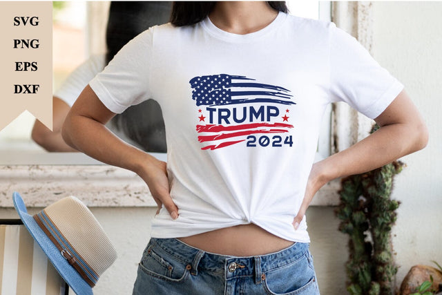 Trump 2024 SVG, Trump 2024 Png, President Trump, Digital Design for T-Shirts, Cricut & Silhouette, Digital Download, Instant Download SVG sk.swapon Roy 