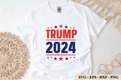 Trump 2024 SVG, Trump 2024 Png, President Trump, Digital Design for T-Shirts, Cricut & Silhouette, Digital Download, Instant Download SVG sk.swapon Roy 