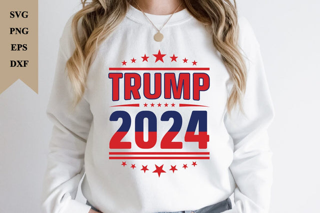 Trump 2024 SVG, Trump 2024 Png, President Trump, Digital Design for T-Shirts, Cricut & Silhouette, Digital Download, Instant Download SVG sk.swapon Roy 