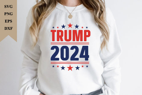 Trump 2024 SVG, Trump 2024 Png, President Trump, Digital Design for T-Shirts, Cricut & Silhouette, Digital Download, Instant Download SVG sk.swapon Roy 