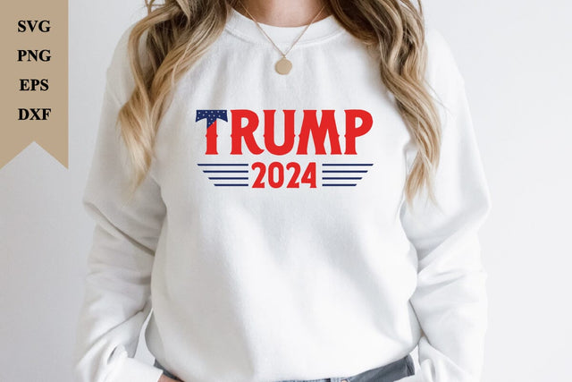 Trump 2024 SVG, Trump 2024 Png, President Trump, Digital Design for T-Shirts, Cricut & Silhouette, Digital Download, Instant Download SVG sk.swapon Roy 