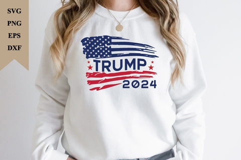 Trump 2024 SVG, Trump 2024 Png, President Trump, Digital Design for T-Shirts, Cricut & Silhouette, Digital Download, Instant Download SVG sk.swapon Roy 