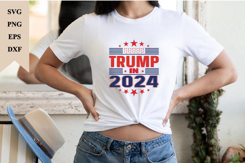 Trump 2024 SVG, Trump 2024 Png, President Trump, Digital Design for T-Shirts, Cricut & Silhouette, Digital Download, Instant Download SVG sk.swapon Roy 