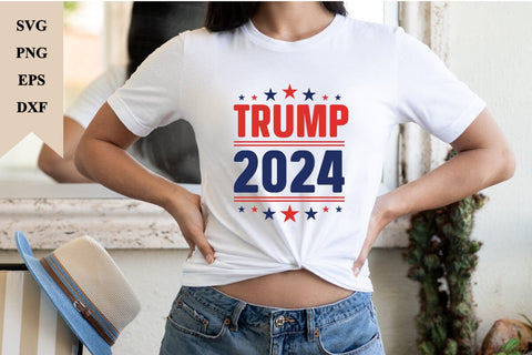 Trump 2024 SVG, Trump 2024 Png, President Trump, Digital Design for T-Shirts, Cricut & Silhouette, Digital Download, Instant Download SVG sk.swapon Roy 