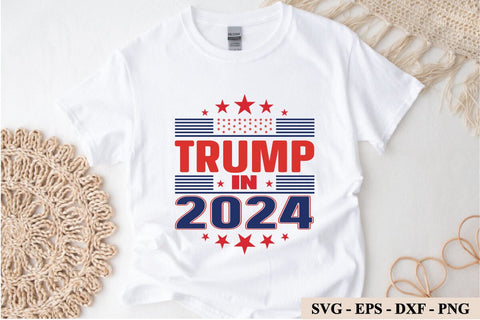 Trump 2024 SVG, Trump 2024 Png, President Trump, Digital Design for T-Shirts, Cricut & Silhouette, Digital Download, Instant Download SVG sk.swapon Roy 