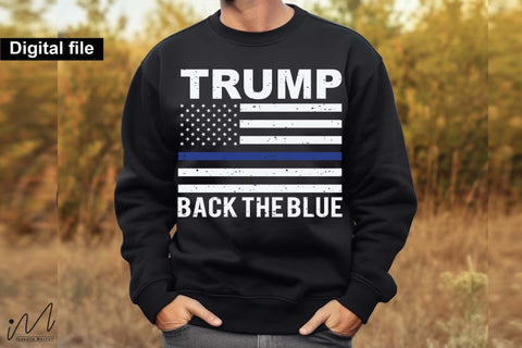 Trump back the blue svg, Trump t-shirt, Trump and flag, Trump president, Trump cut files,Trump again svg, USA Flag svg, Donald trump svg,Trump cut files,Trump Cricut SVG Isabella Machell 