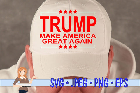 Trump Make America Great Again SVG Family Creations 
