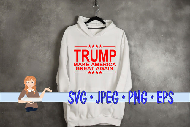 Trump Make America Great Again SVG Family Creations 
