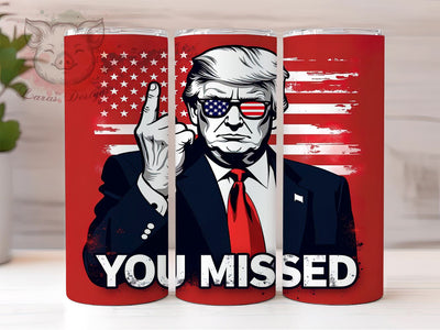 Trump Tumbler, Political Drinkware, Funny Tumbler, Election Gift, 20oz Sublimation Wrap, Conservative Mug, Patriotic Drinkware Sublimation Lara' s Designs 