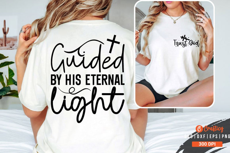 Trust God Front and Back SVG T shirt Design SVG Designangry 