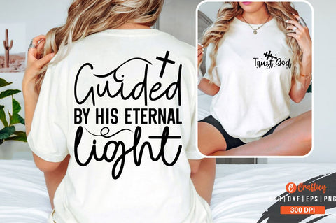 Trust God Front and Back SVG T shirt Design SVG Designangry 
