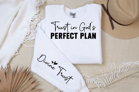 Trust in Gods Perfect Plan Sleeve SVG Design SVG Designangry 