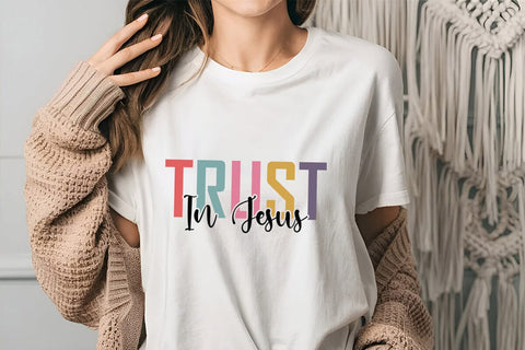 Trust In Jesus SVG Angelina750 