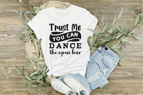 trust me you can dance the open bar SVG Angelina750 