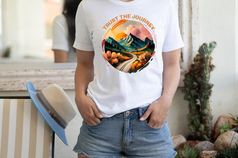 Trust the Journey | Positive Quote Sublimation Sublimation CraftLabSVG 