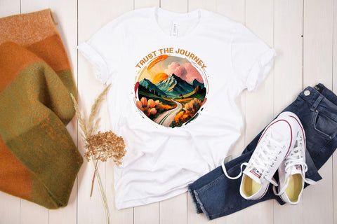 Trust the Journey | Positive Quote Sublimation Sublimation CraftLabSVG 