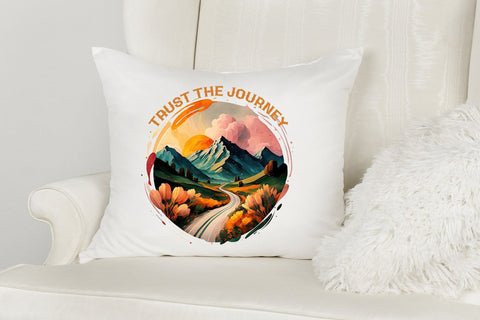 Trust the Journey | Positive Quote Sublimation Sublimation CraftLabSVG 
