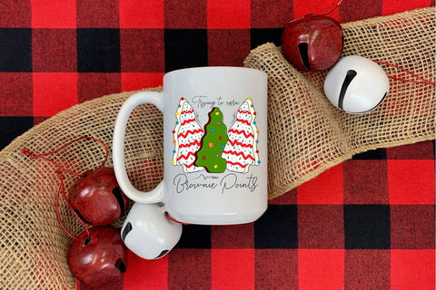 Trying to Earn Brownie Points, Christmas Baking PNG Sublimation CraftLabSVG 