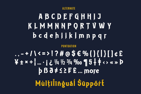 Tuiven - Movie Display Font Font twinletter 
