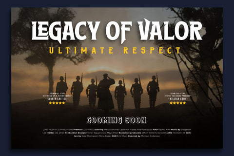 Tuiven - Movie Display Font Font twinletter 