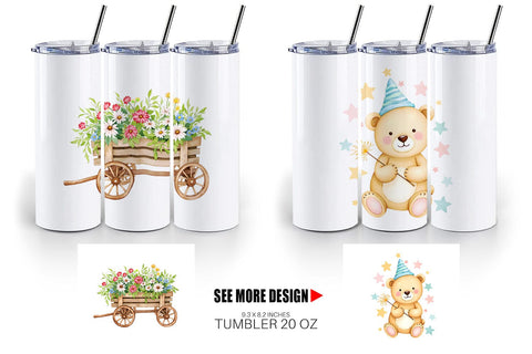 Tumbler 4th of July Parade Sublimation artnoy 